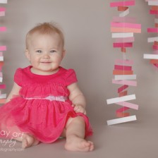 baby pink dress party photo